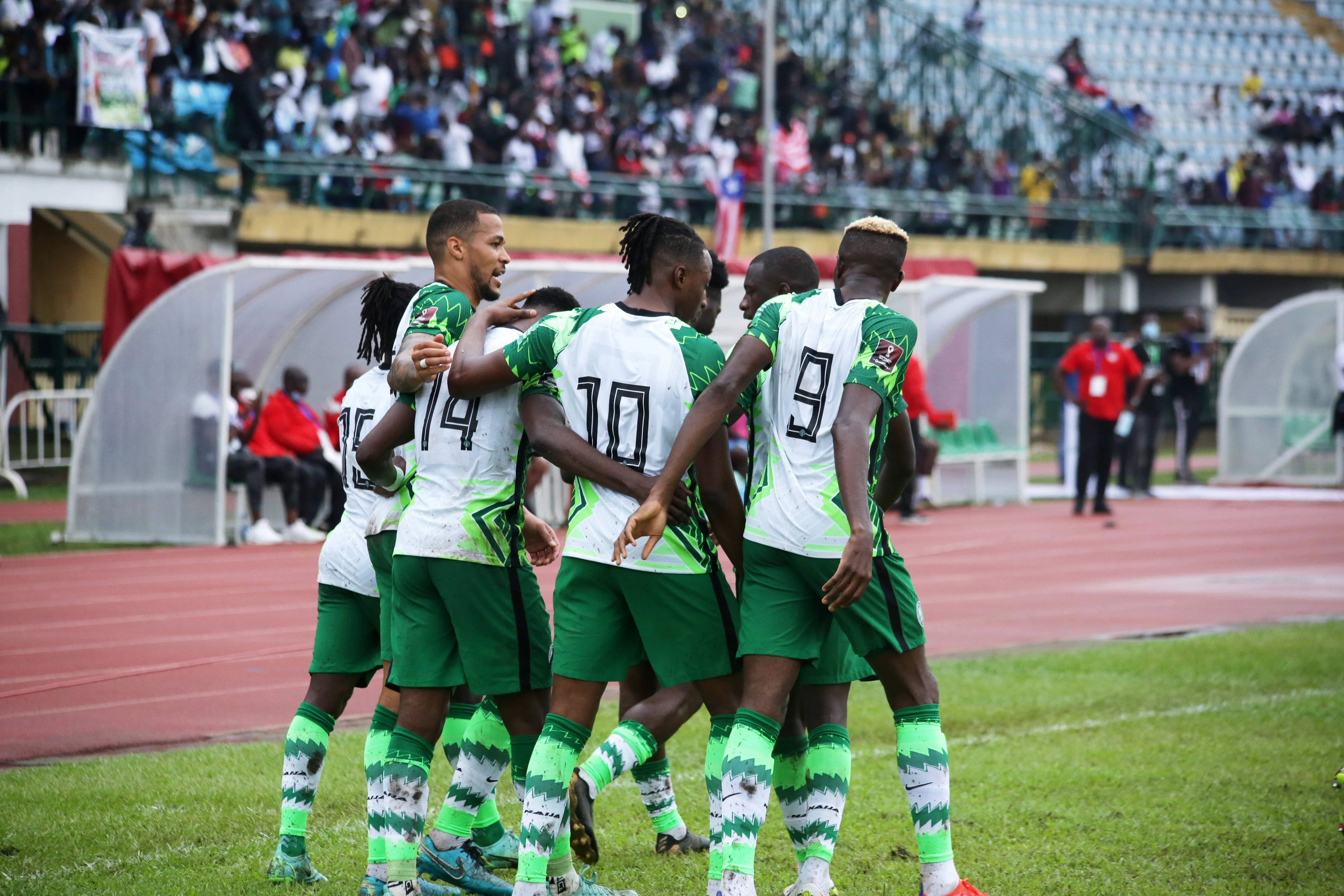Super Eagles of Nigeria Lagos Teslim Balogun Stadium Lagos Nigeria