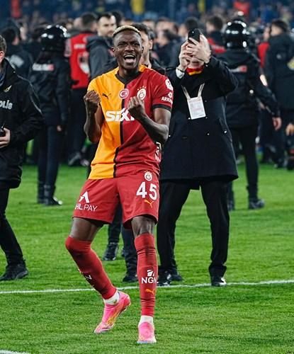 Nigeria and Galatasaray star Victor Osimhen.