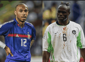 “You’re not nice” – Thierry Henry banters legendary French coach over Taribo West