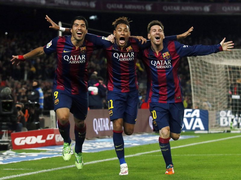 Messi, Suarez And Neymar - MSN Barca