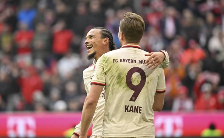 Leroy Sané and Harry Kane