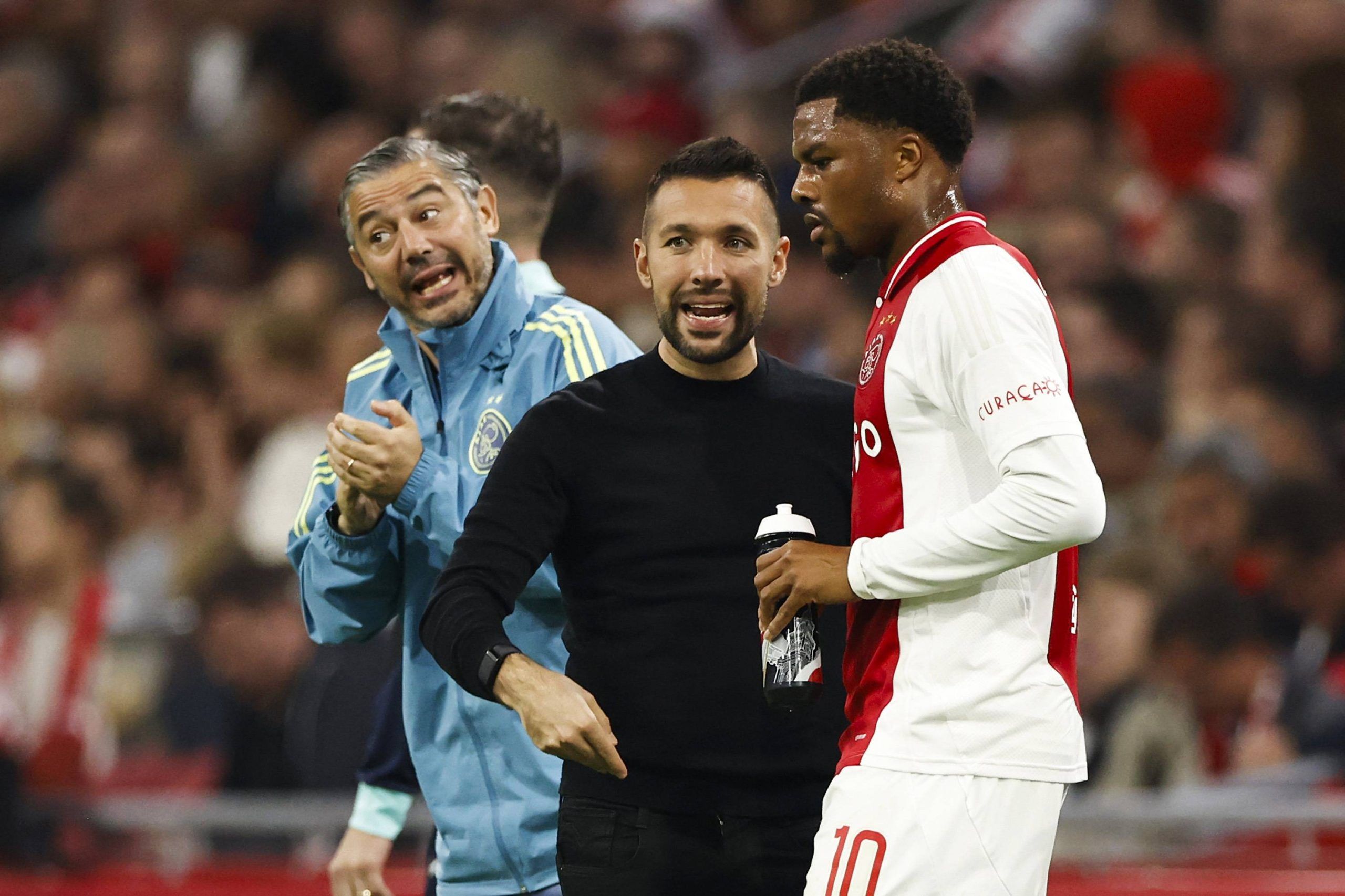 Chuba Akpom and Francesco Farioli