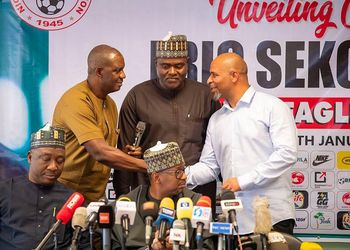 “I am praying” – Austin Eguavoen addresses reports of Super Eagles takeover from Eric Chelle