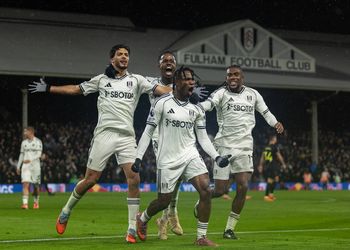 Watch: Funny moment Calvin Bassey presents Samuel Chukwueze first Fulham award
