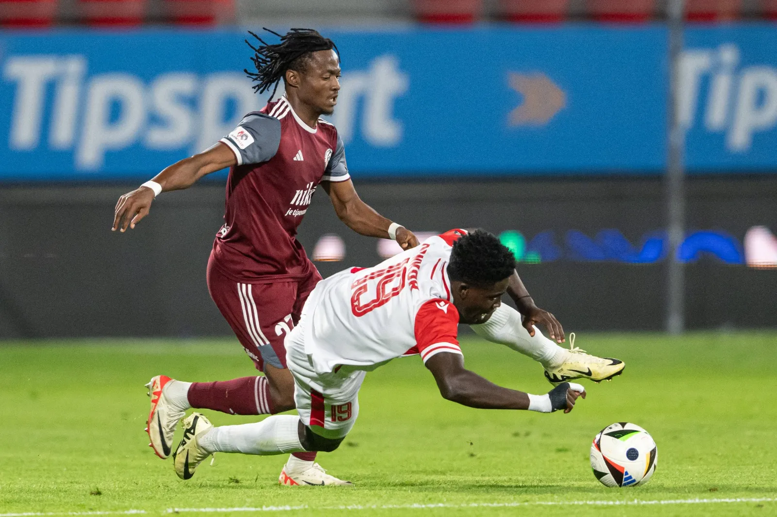 Nigerian winger Ridwan Sanusi