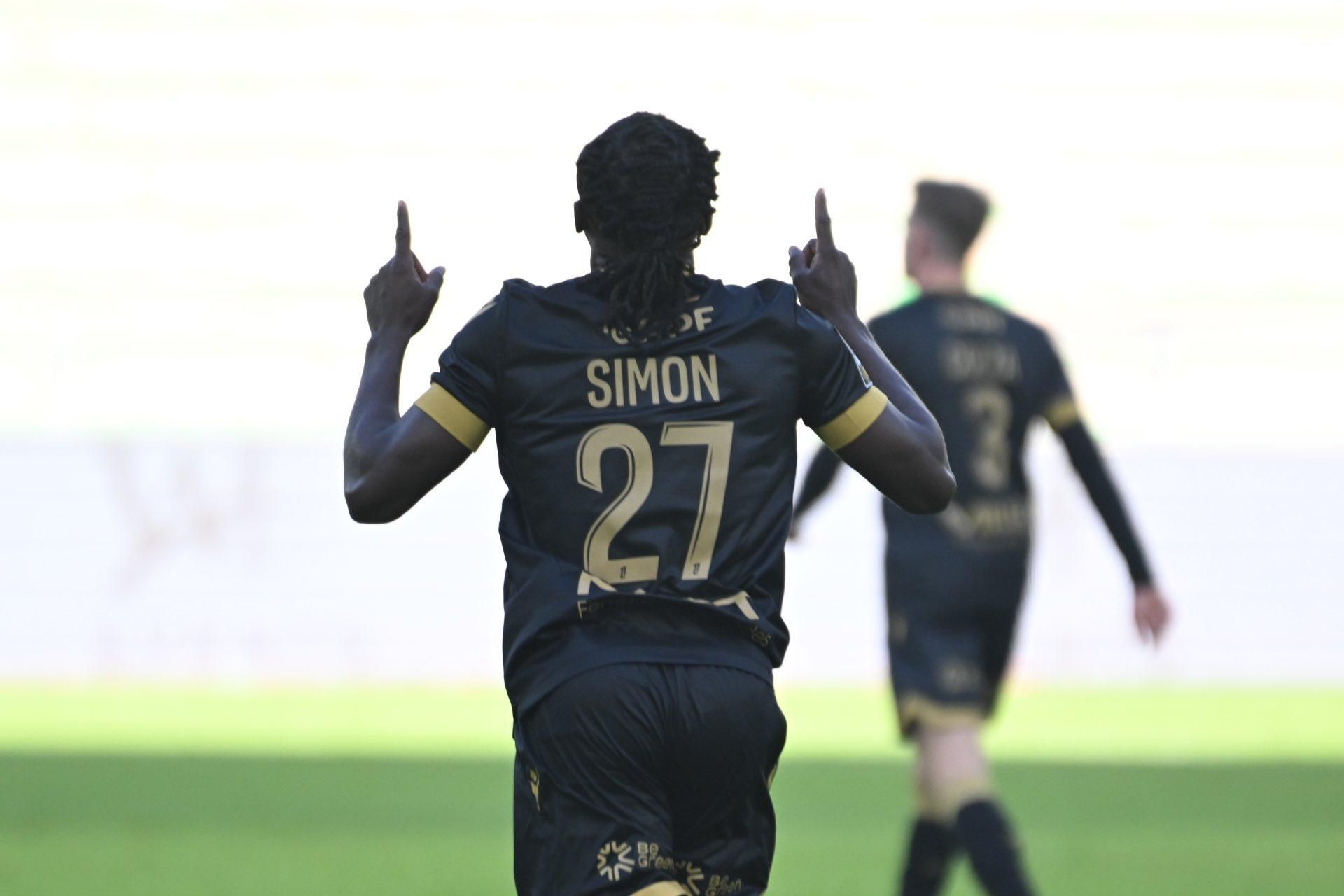Nigeria and Nantes star, Moses Simon. Photo Credit X