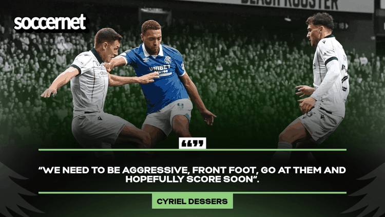 Rangers’ Dessers highlights Plzen plans following Dundee mishap