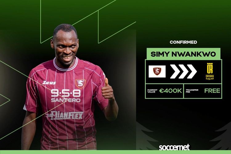 Official: Simy Nwankwo joins Saudi Arabian club Al Orobah