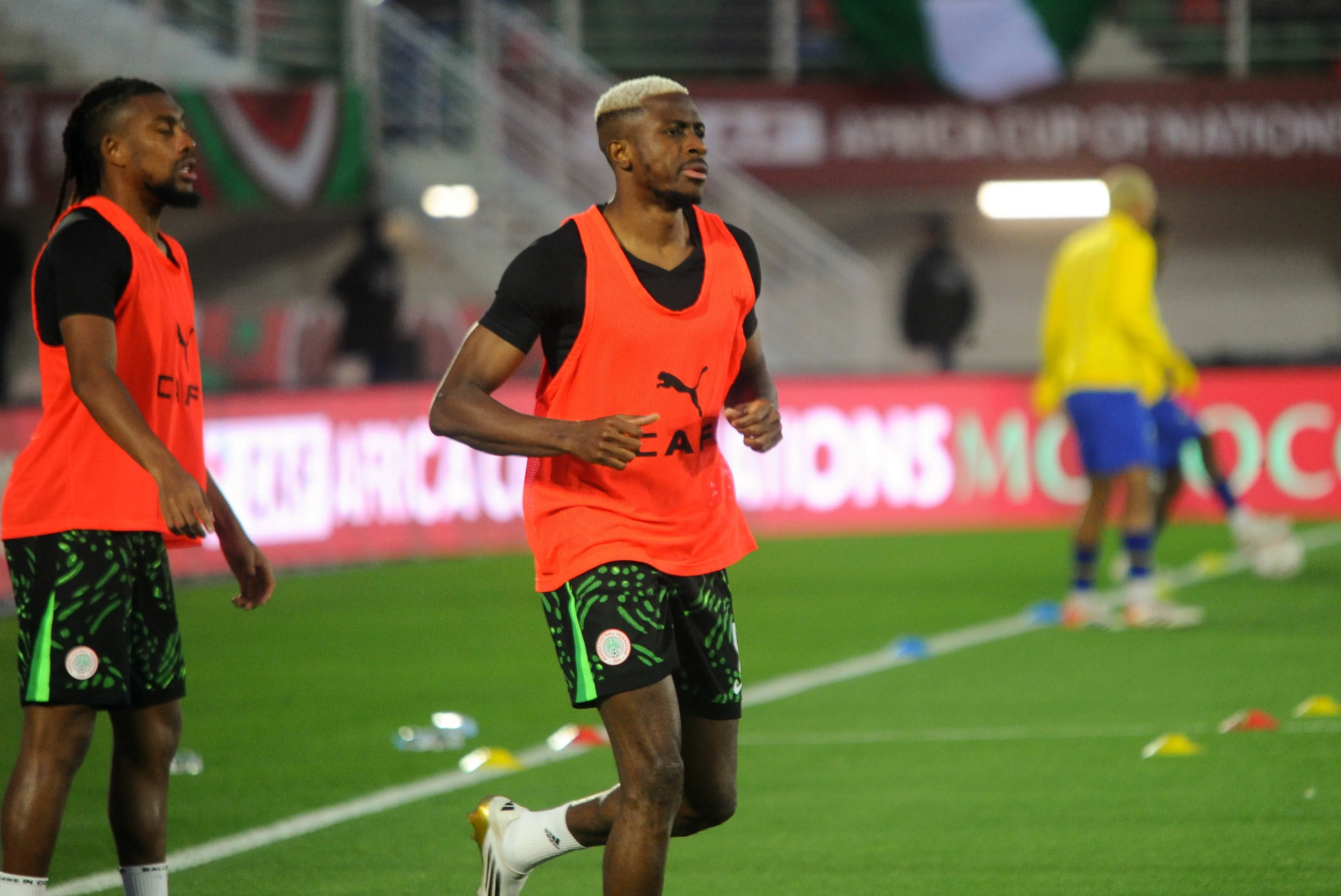 Victor Osimhen and Alex Iwobi