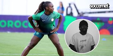 Watch: Houston’s Super Falcons star who has ‘big crush’ on Iwobi scores spectacular goal to secure draw against Kansas
