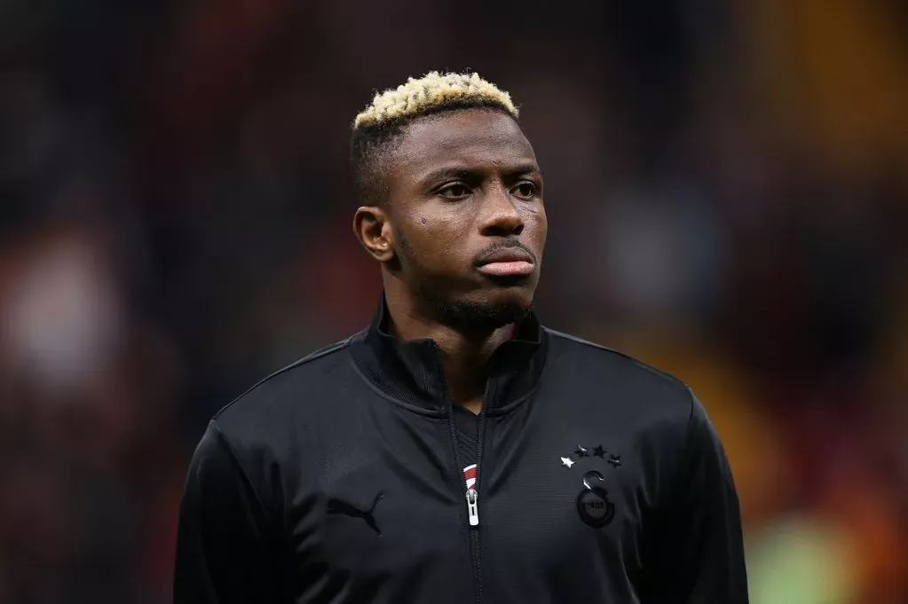 Osimhen in action for Galatasaray