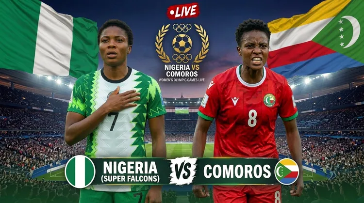 Super Falcons vs Comoros LIVE: Follow scores, goals, updates, commentary & Olympic qualifiers results