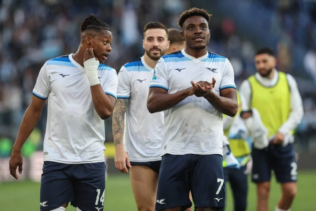 Nigeria and Lazio star Fisayo Dele-Bashiru 