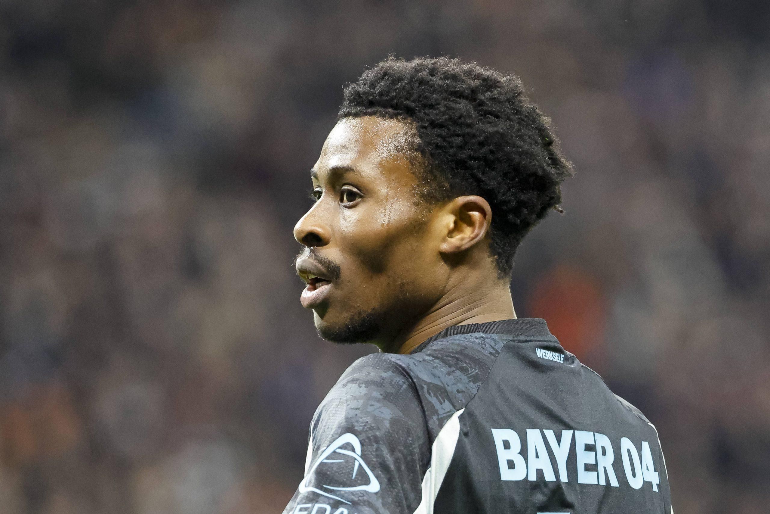 Nigeria Super Eagles and Bayer Leverkusen star, Nathan Tella. Photo by IMAGO