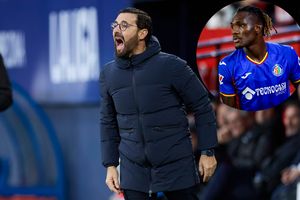 “I’m against it”- Getafe coach Jose Bordalas blows hot over Christantus Uche’s Wolves transfer