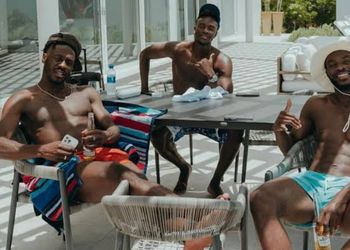 Super Eagles star bid farewell to teammates after Inter Milan clash ahead of possible EPL return