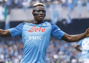 WATCH: Napoli’s Osimhen converses in Yoruba as he bonds with popular Nigerian comedian