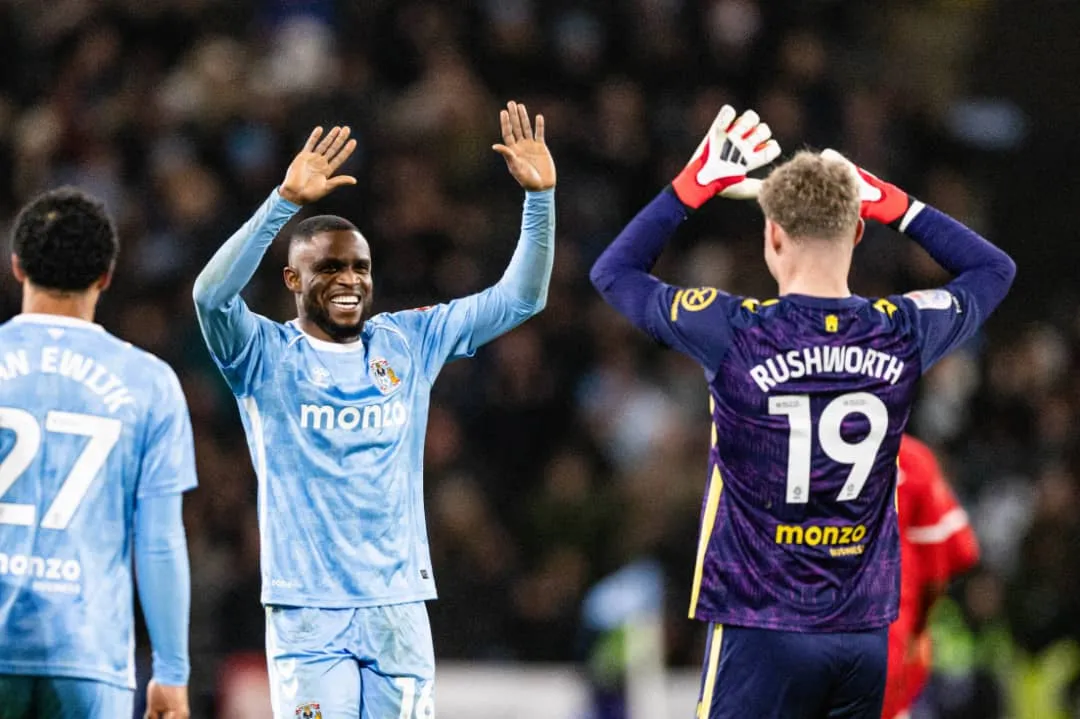 Nigeria and Coventry City star Frank Onyeka