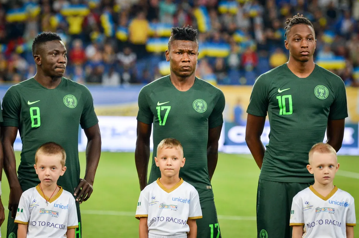 Super Eagles forward Samuel Kalu