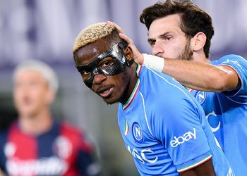 “Keep my name out of your mouth” – Osimhen lashes out at Napoli teammate Kvaratskhelia’s agent over Saudi transfer allegations