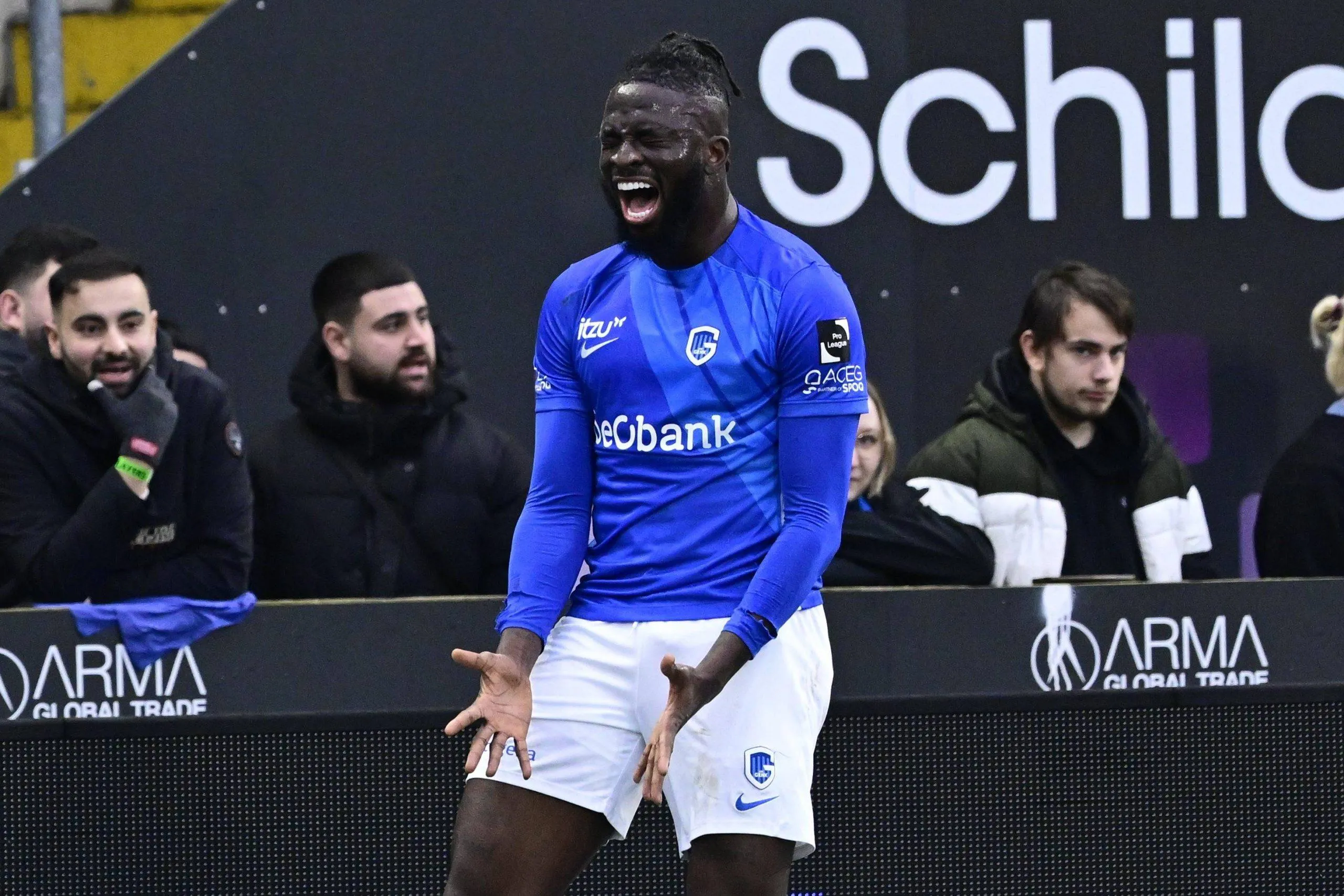Nigeria Super Eagles and Genk forward Tolu Arokodare. Photo by IMAGO 