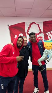 Jose Peseiro, Emmanuel Dennis, and Taiwo Awoniyi 