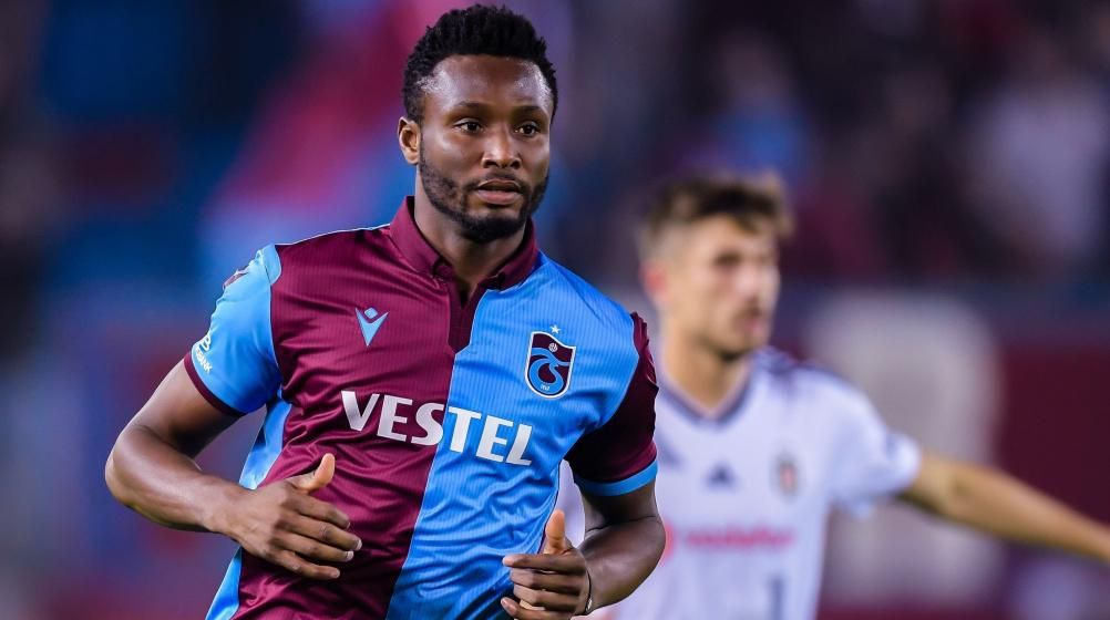 Mikel Obi in action for Trabzonspor