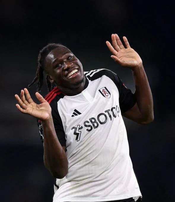 Nigeria Super Eagles and Fulham defender Calvin Bassey. Photo Credit X