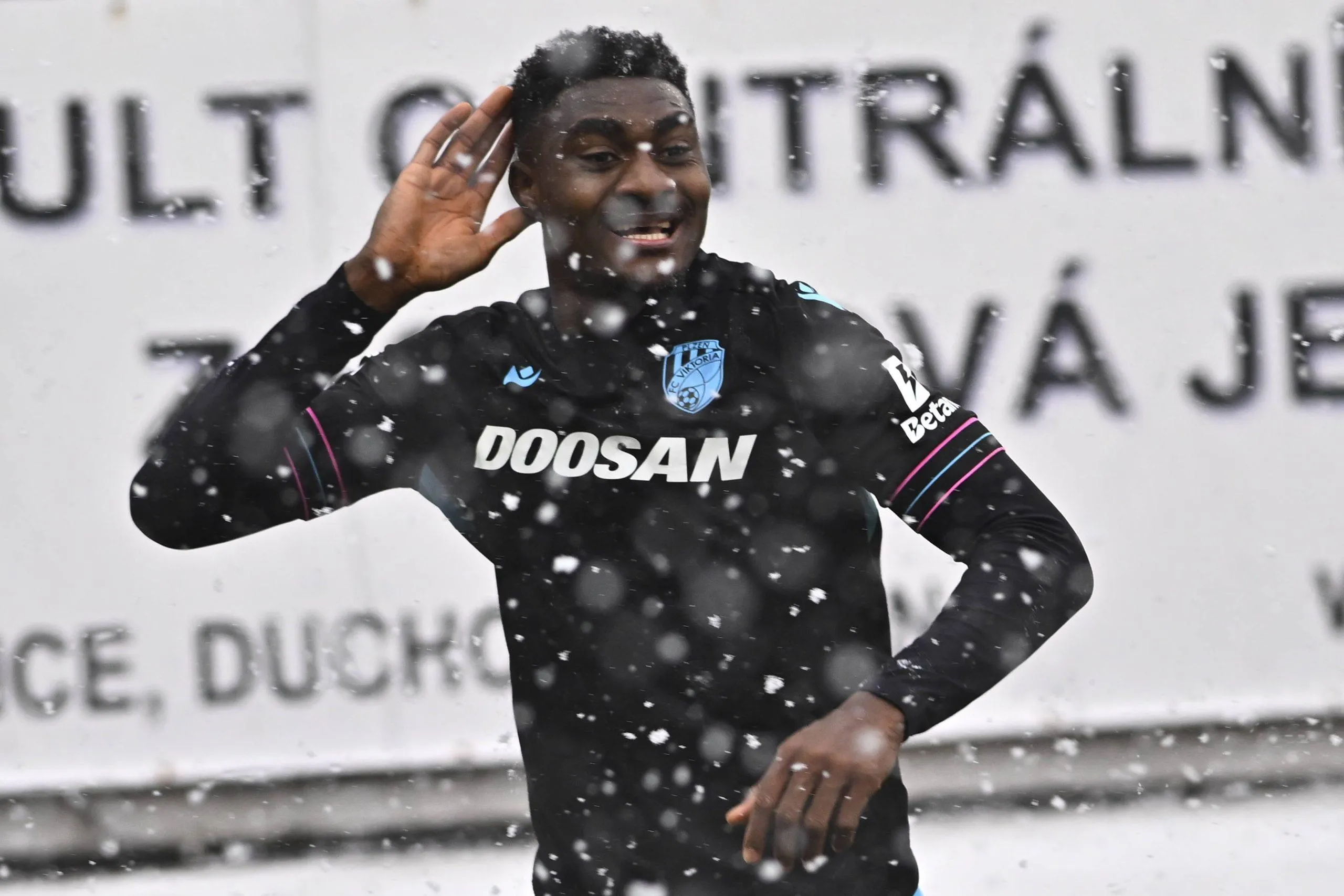 Nigeria and Viktoria Plzen striker Rafiu Durosinmi. Photo by IMAGO