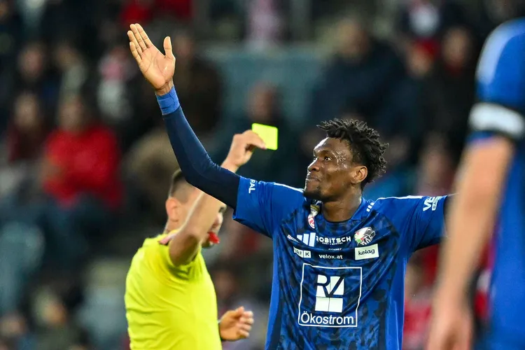 Nigeria and Wolfsberger AC star Chibuike Nwaiwu 