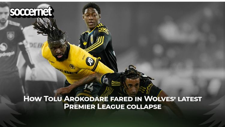 Wolves 1–4 Manchester United: How Arokodare fared in Wanderers’ latest EPL collapse
