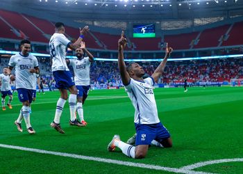 PICTURES: Ex-Manchester United star Ighalo celebrates SPL triumph