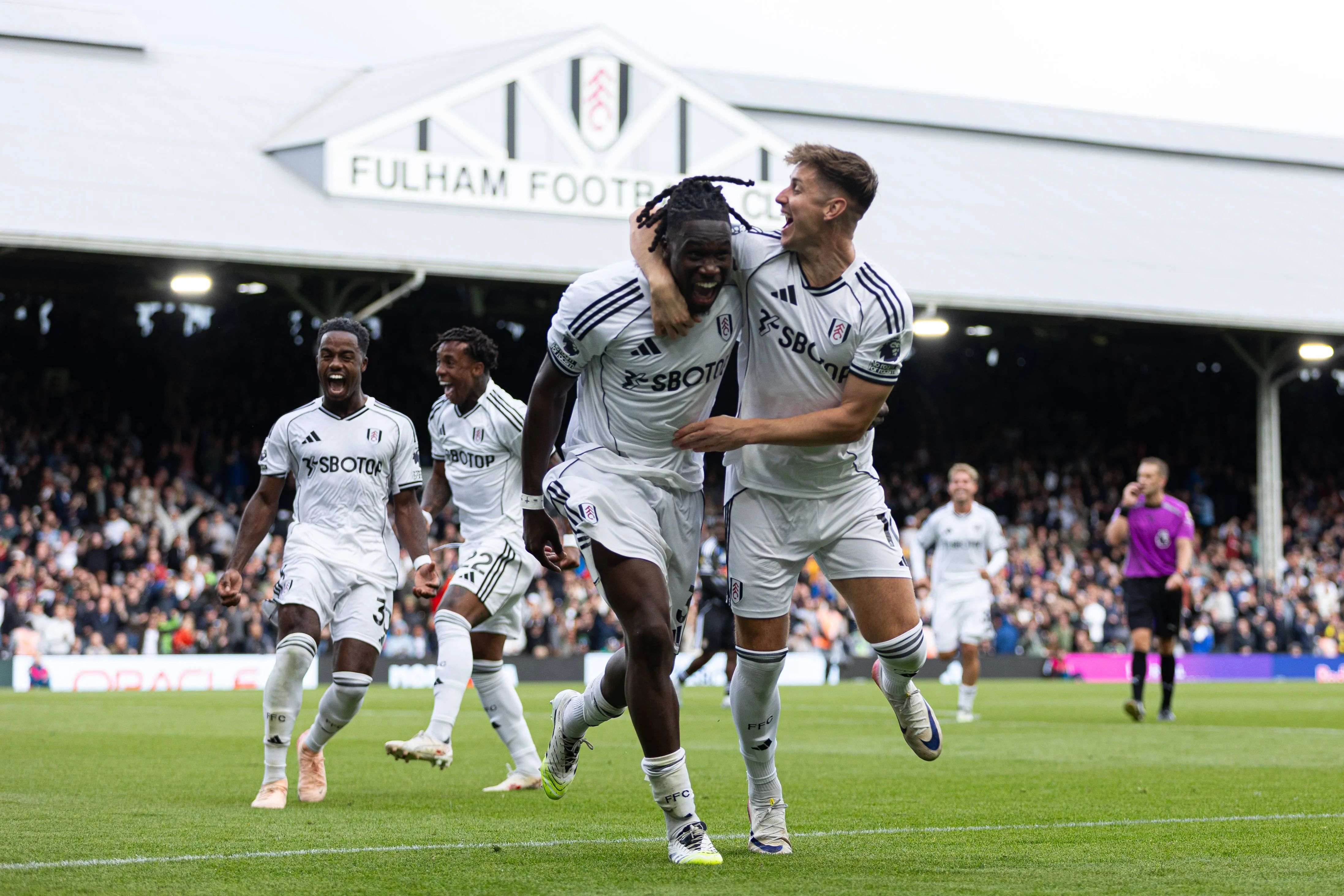 Calvin Bassey and Tom Cairney of Fulham