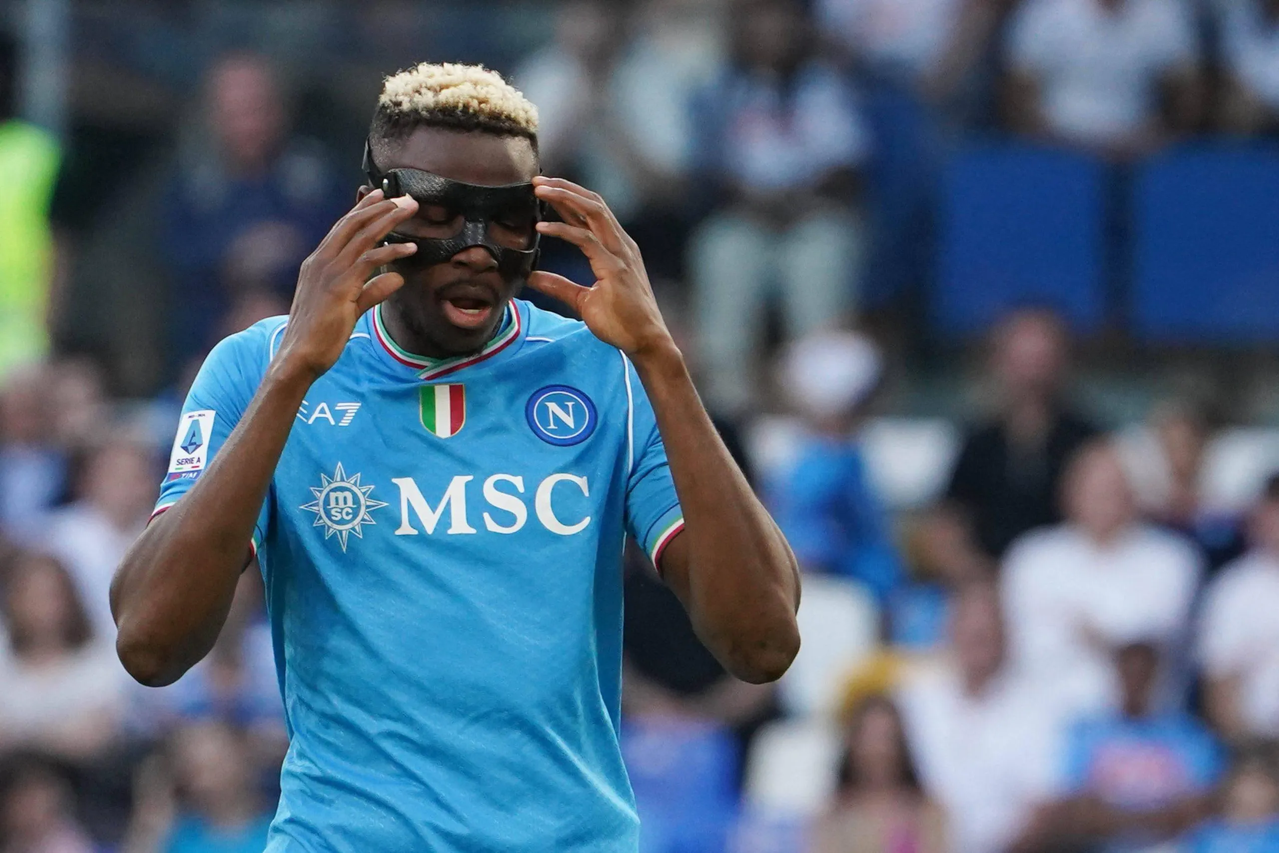 Nigeria and Napoli striker Victor Osimhen.