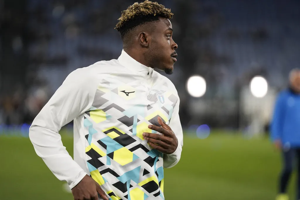 Lazio star Fisayo Dele-Bashiru