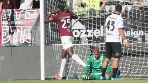 Nigerians abroad: Nwankwo scores first Serie A goal in two years; Iwobi, Ajibade, Boniface, Akinbule, Okwuosa impress