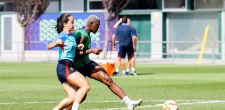 Oshoala returns to training with Barcelona after WAFCON disappointment