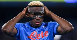 Serie A: Osimhen increasingly straying away from Napoli as contract talks stall