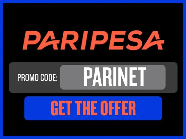 Paripesa promo code PARINET