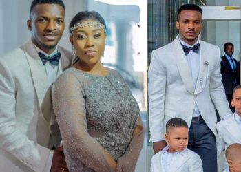 “No DNA test was ever conducted” – Wife of Super Eagles forward Kayode reacts
