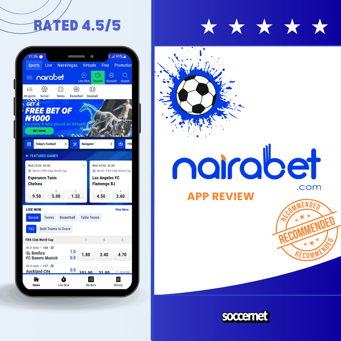 Download Nairabet App for Android & iOS 2026