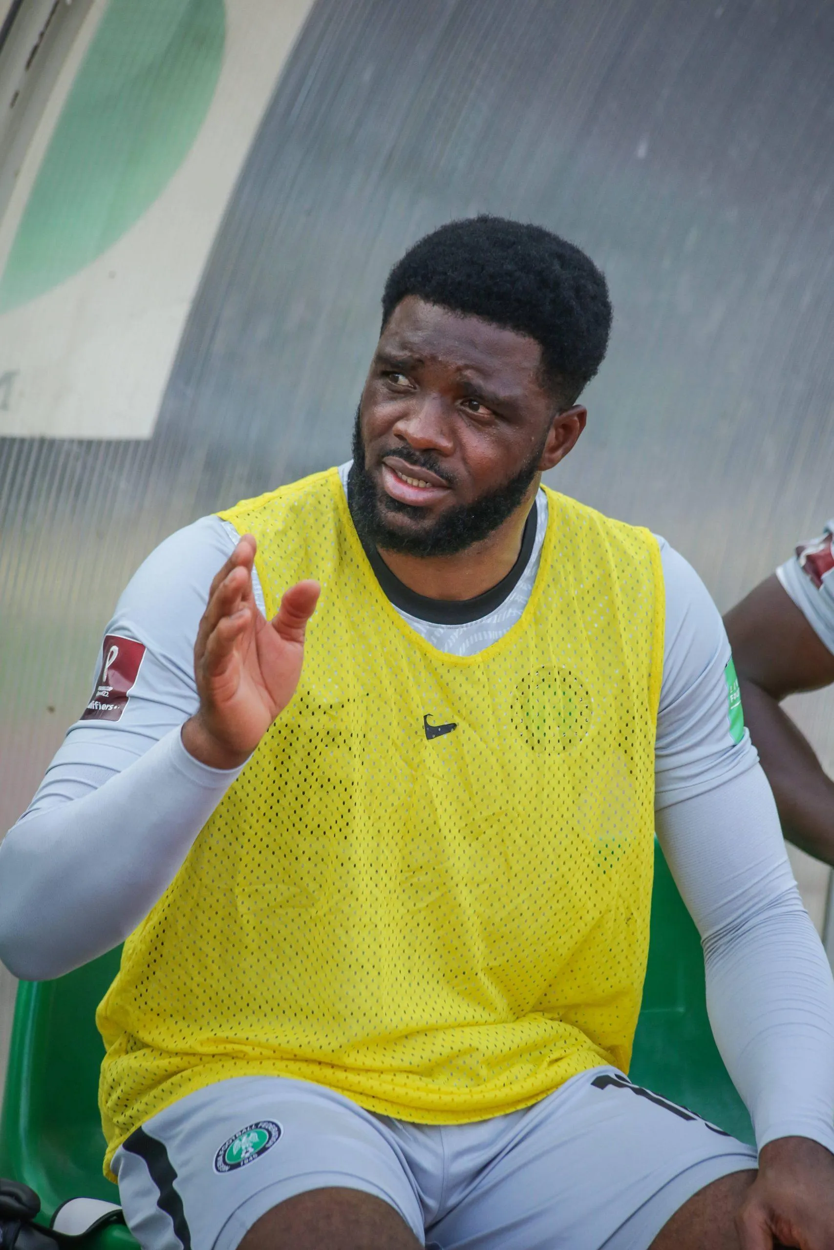 Akpeyi Daniel, Super Eagles of Nigeria during the 2022 World Cup Qualifier between Nigeria and Cape Verde Cape Verde