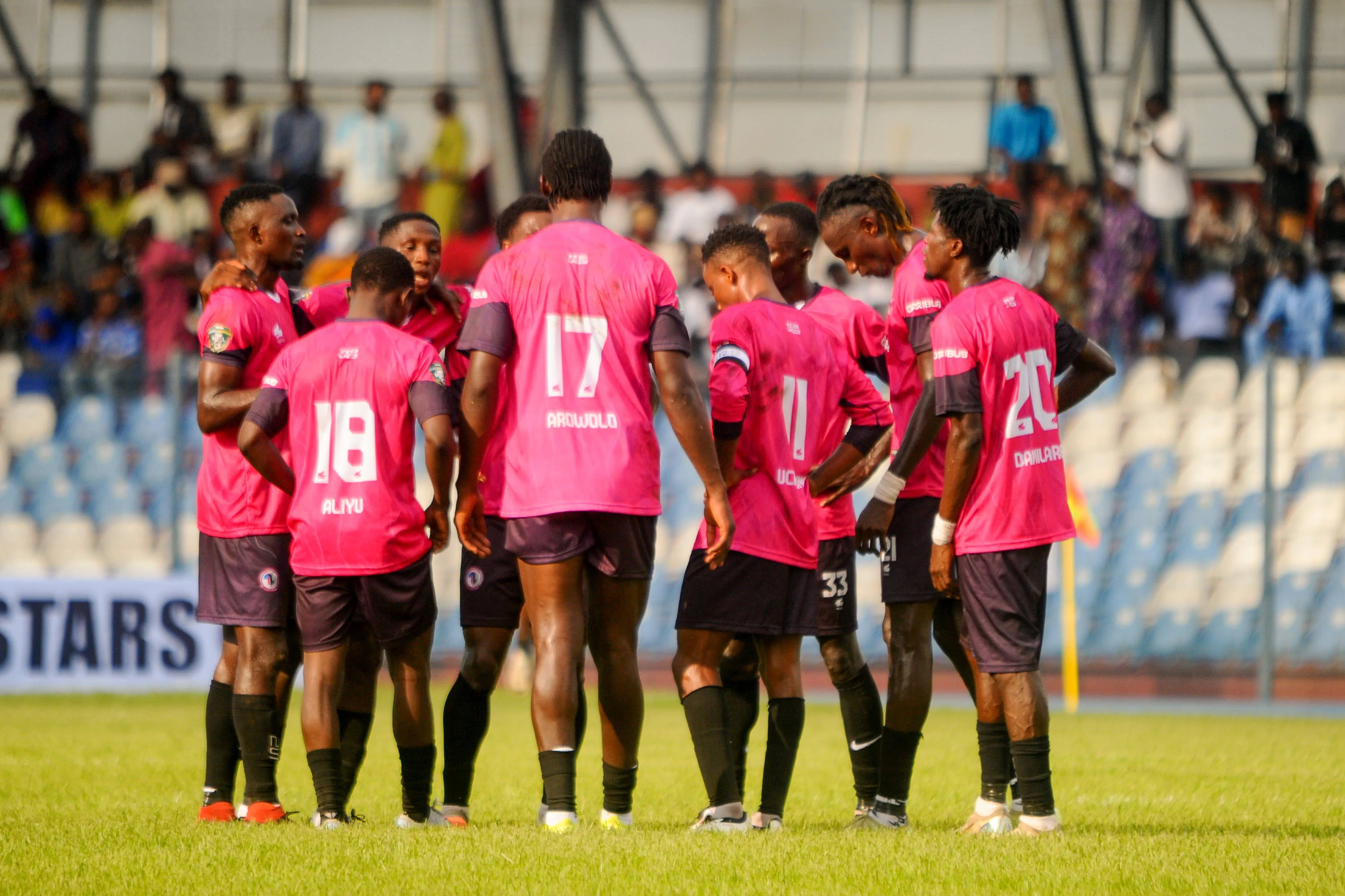 Inter Lagos during the opening fixture of the 2026/27 NPFL