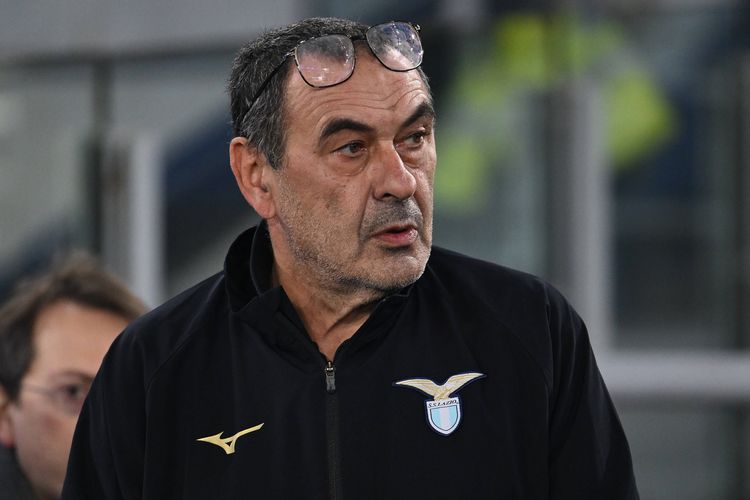 Lazio manager Mauricio Sarri.