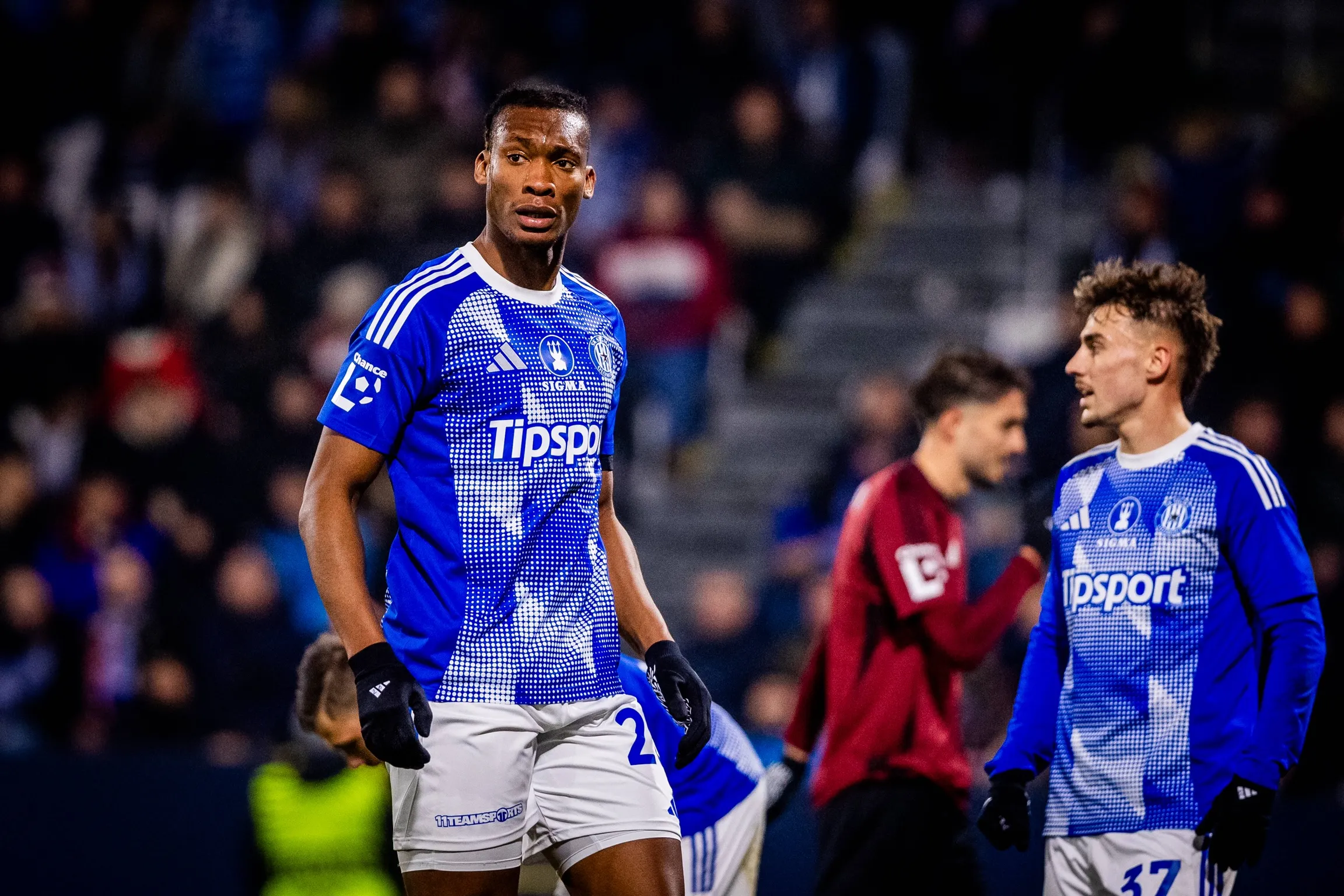 Muhamed Tijani in action