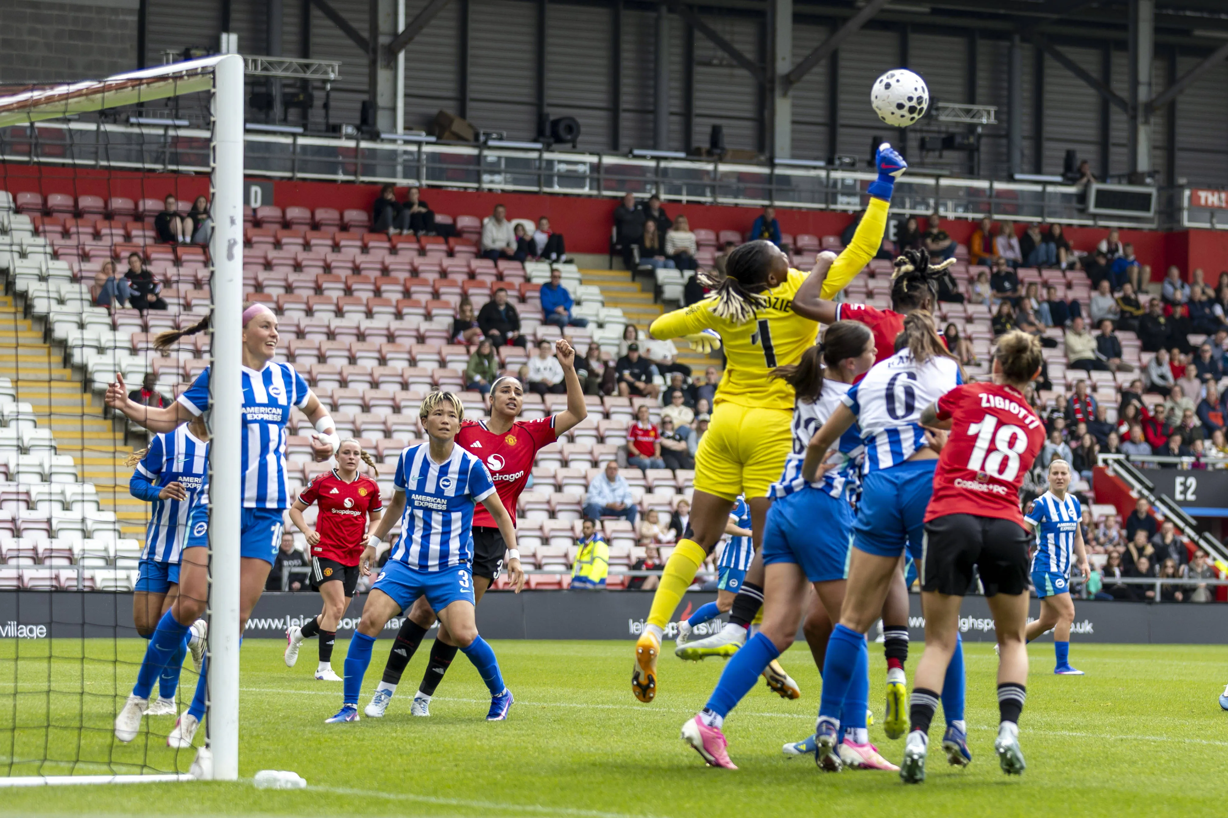 Nigeria and Brighton goalkeeper Chiamaka Nnadozie
