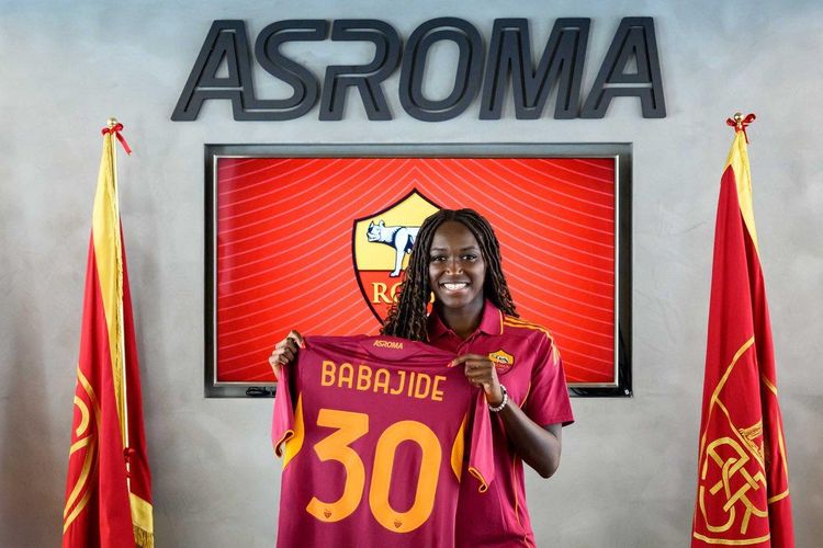 What Rinsola Babajide said after signing for AS Roma