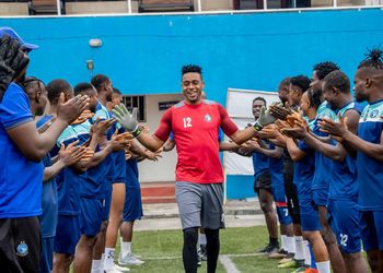 Opportunity for Olorunleke? Enyimba goalkeeper arrives Super Eagles camp after Uzoho’s Saudi Arabia howler