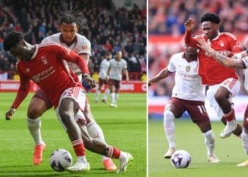 Watch: Ola Aina proves Thierry Henry right, dribbles past Kyle Walker with ease