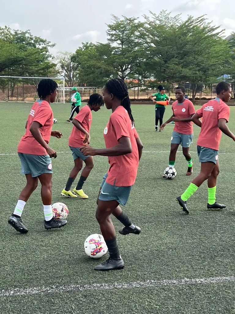 Nigeria’s Women U17 team, the Flamingos